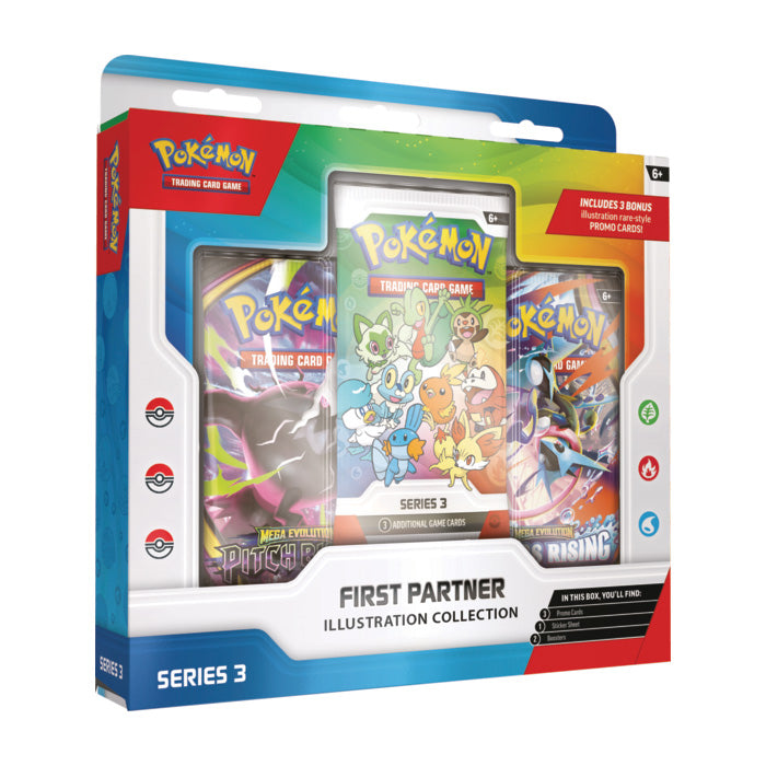 Pokemon First Partner Illustration Collections - Series 3