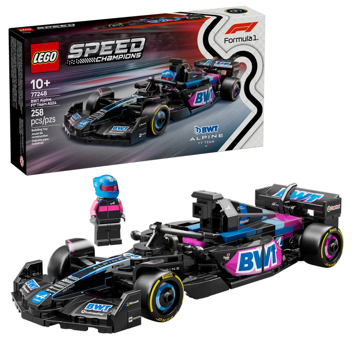 Lego® Speed Champions BWT Alpine F1® Team A524 Race Car