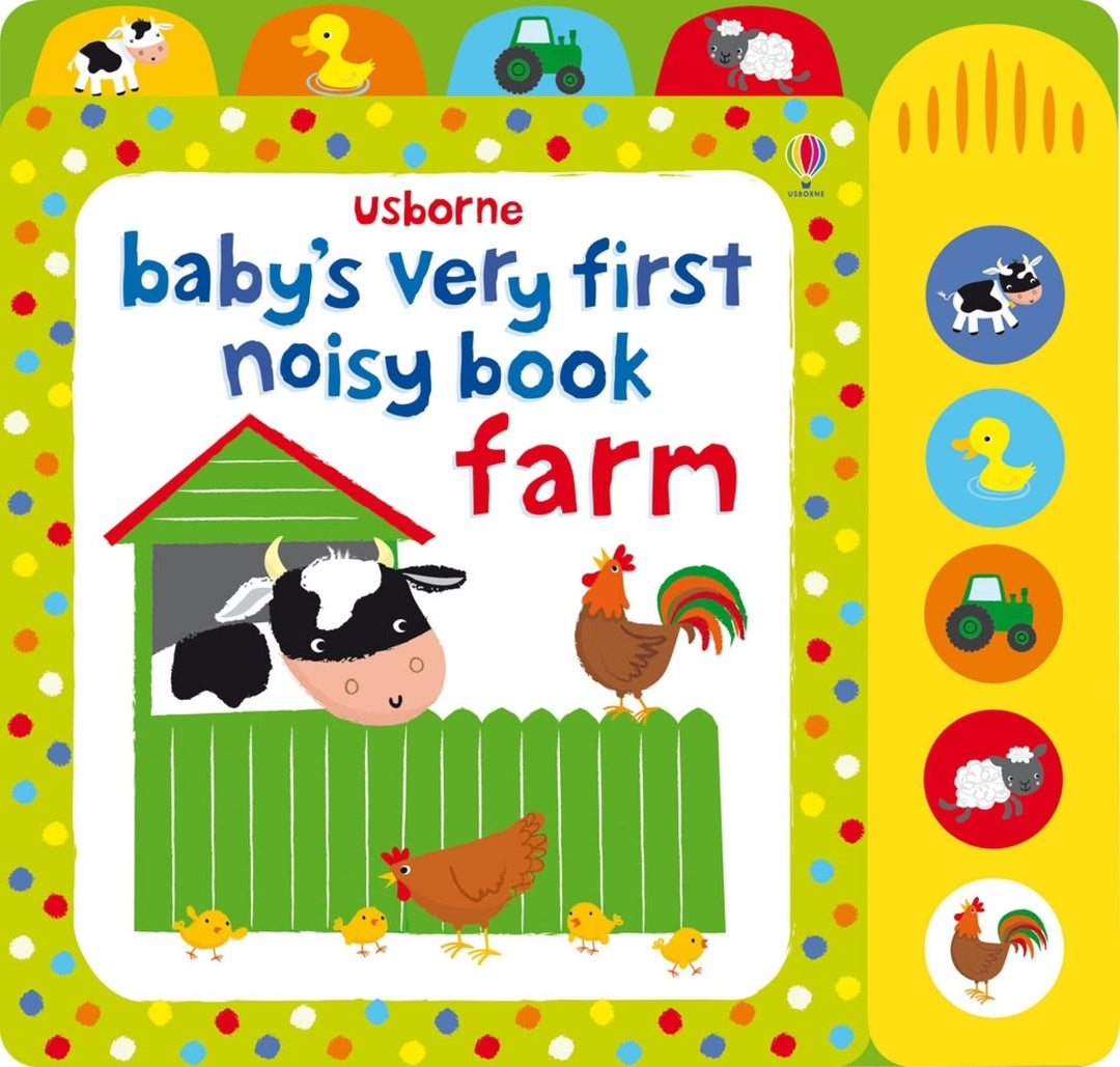 Baby’s Very First Noisy Book Farm
