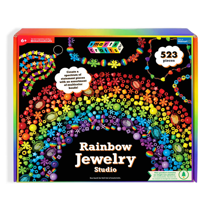 Smarts and Crafts Rainbow Jewelry