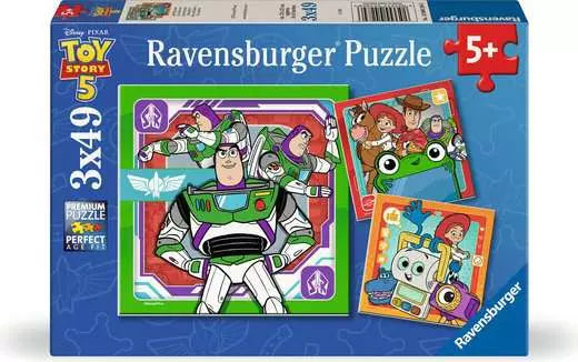 Ravensburger Toy Story 5 3 x 49pc Jigsaw Puzzle