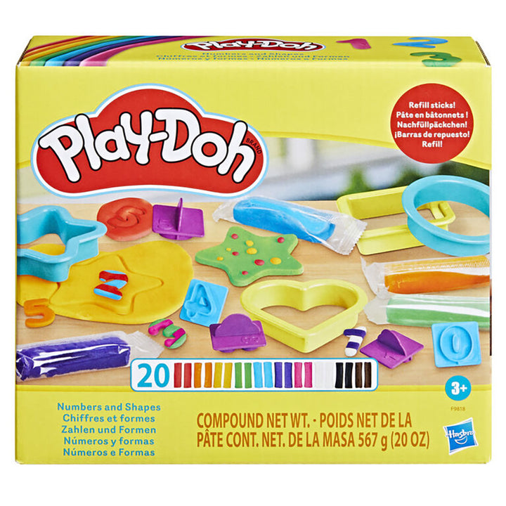 Play-Doh Numbers and Shapes