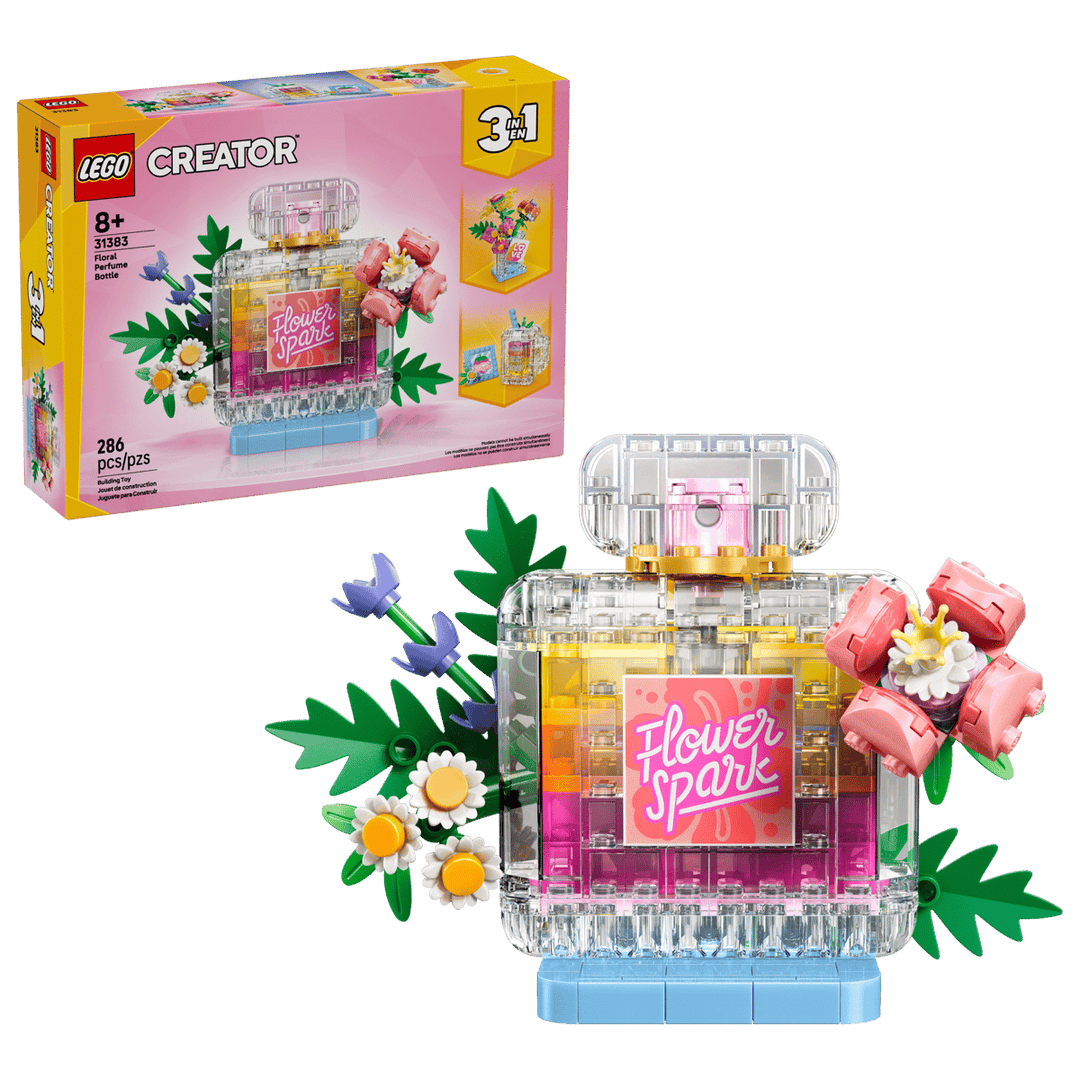 LEGO® Creator 3 in 1 Floral Decor Perfume Bottle