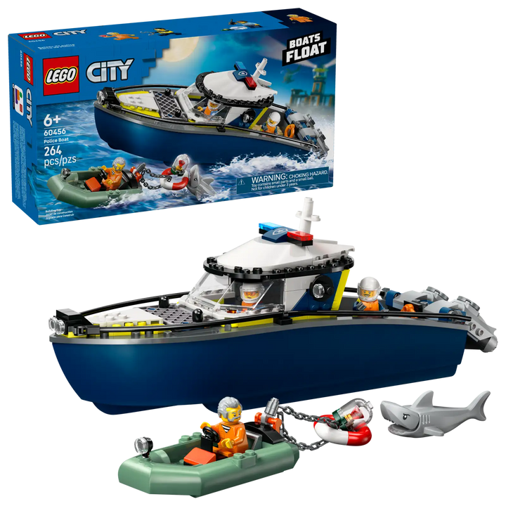 LEGO® City Police Boat Chase
