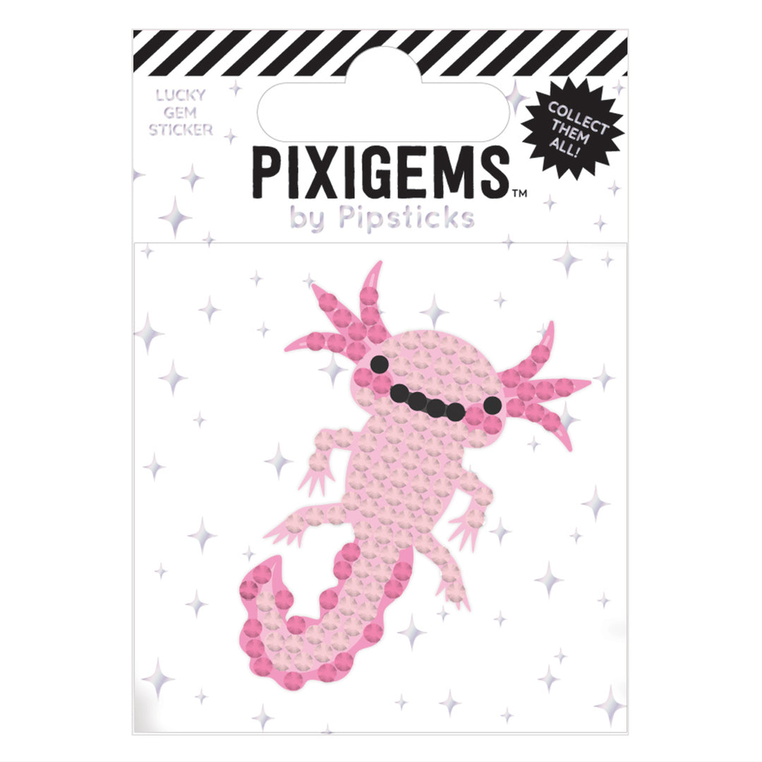 Pipsticks Pixigem Stickers Alvin Axolotl