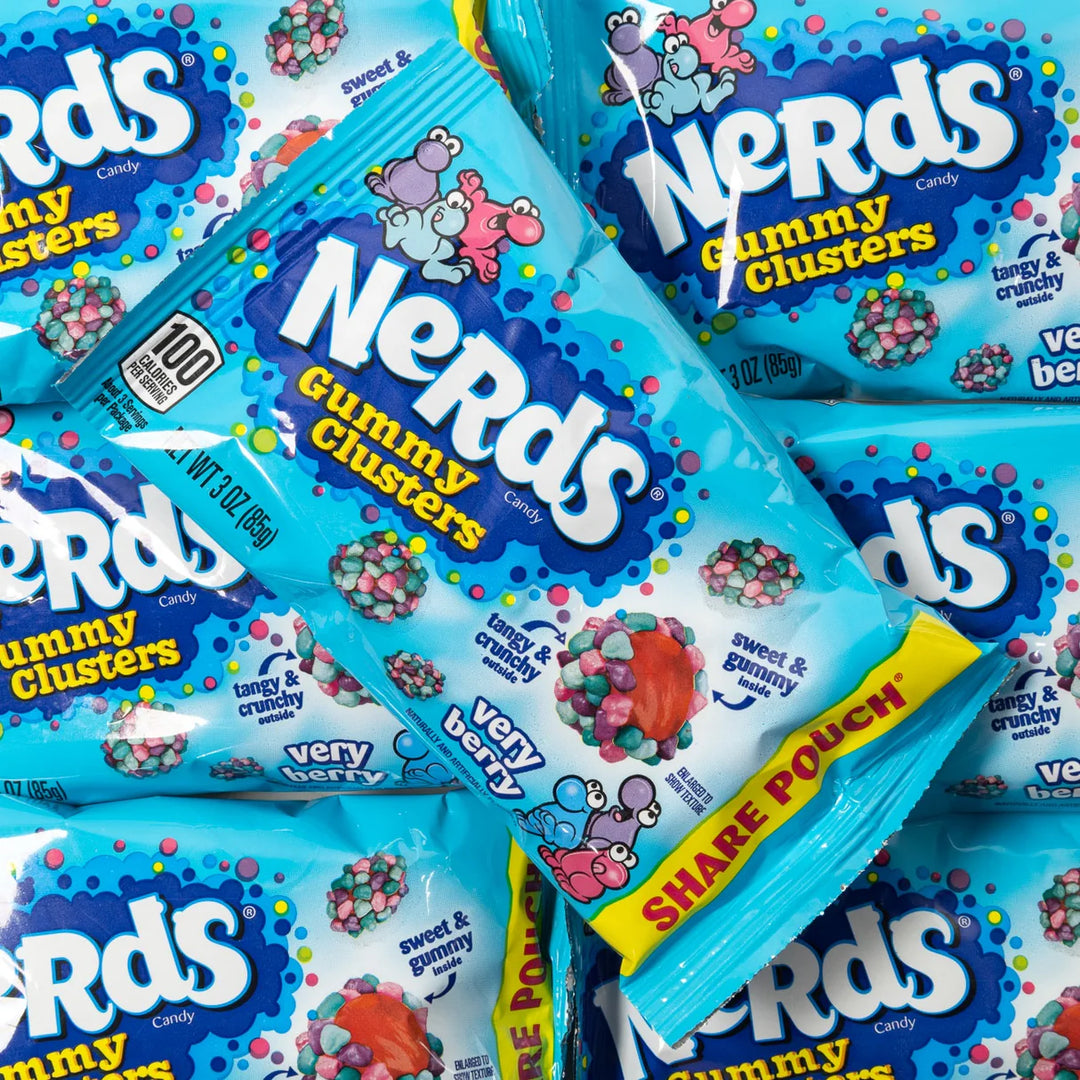 Nerds Gummy Clusters Very Berry Share Pouch 85g