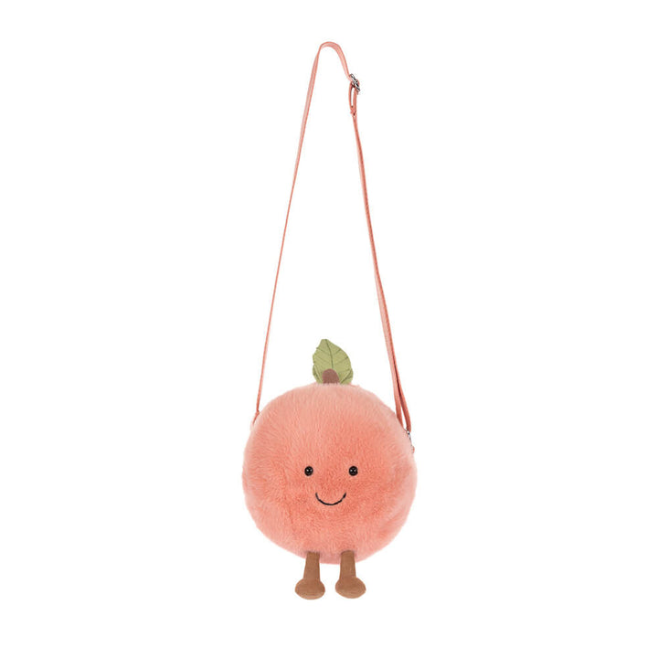 Jellycat Amuseables Peach Shoulder Bag - LIMIT ONE PER CUSTOMER