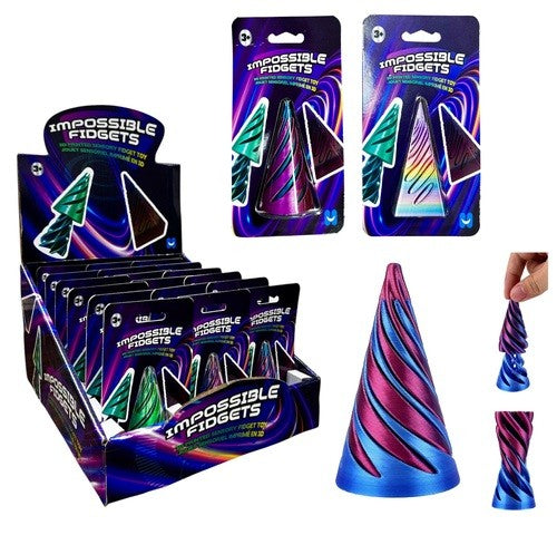 3D Printed Cone/Pyramid Fidget