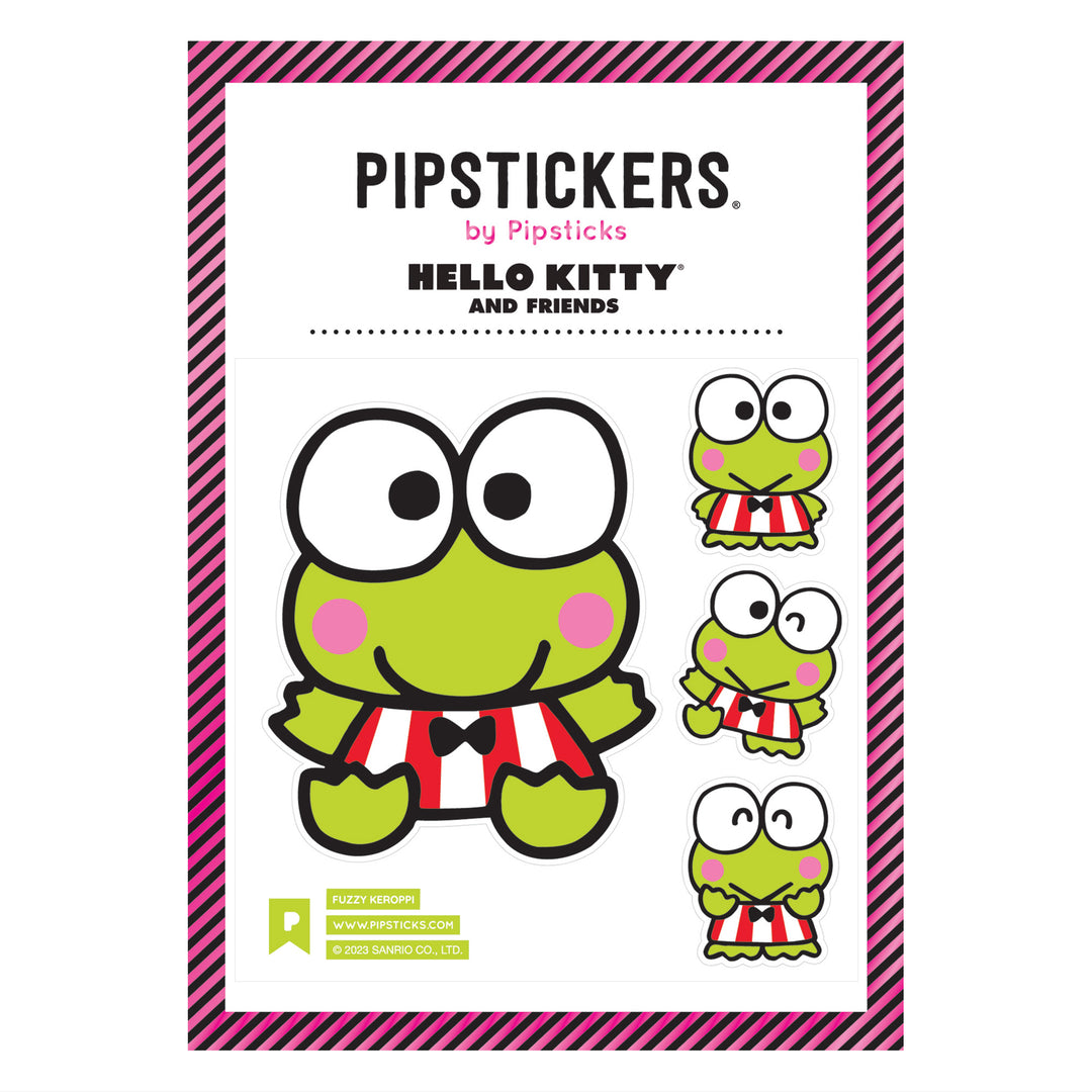 Pipstickers Fuzzy Keroppi