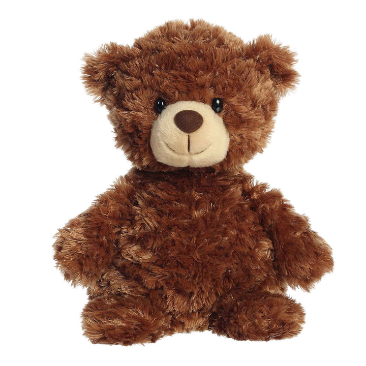 Aurora Chestnut Tummy Bear Plush 12"
