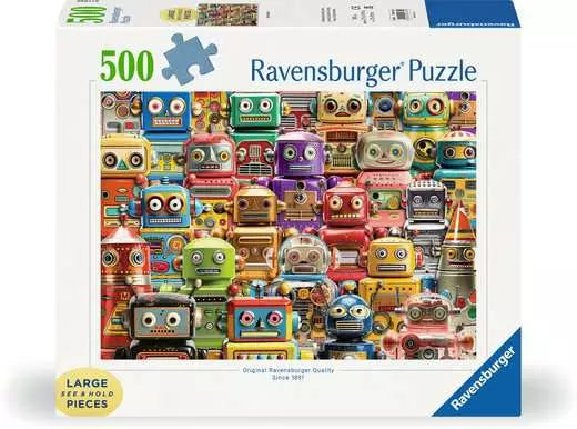 Ravensburger Retro Robots 500pc Puzzle