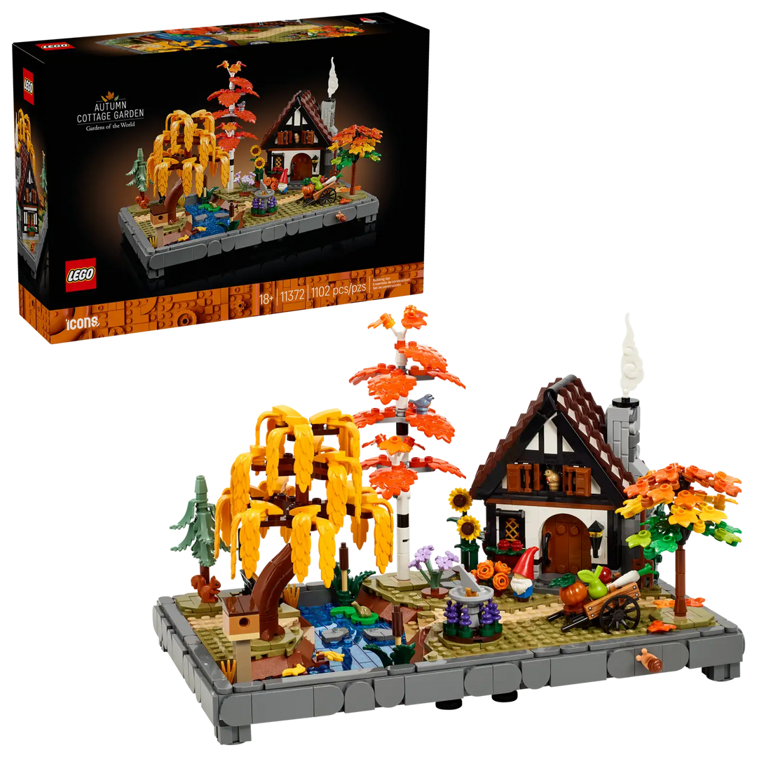 Lego® Icons Autumn Cottage Garden