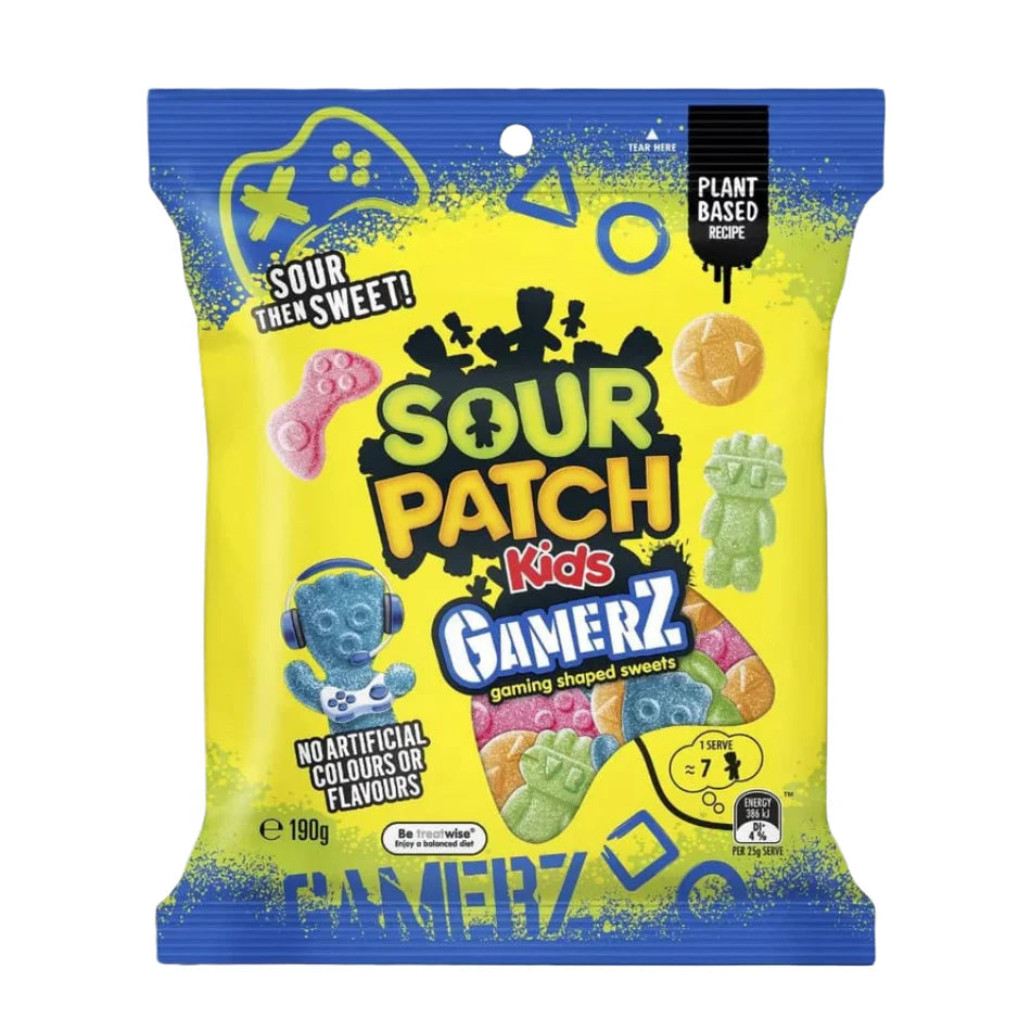 Plant Based Sour Patch Kids Gamerz