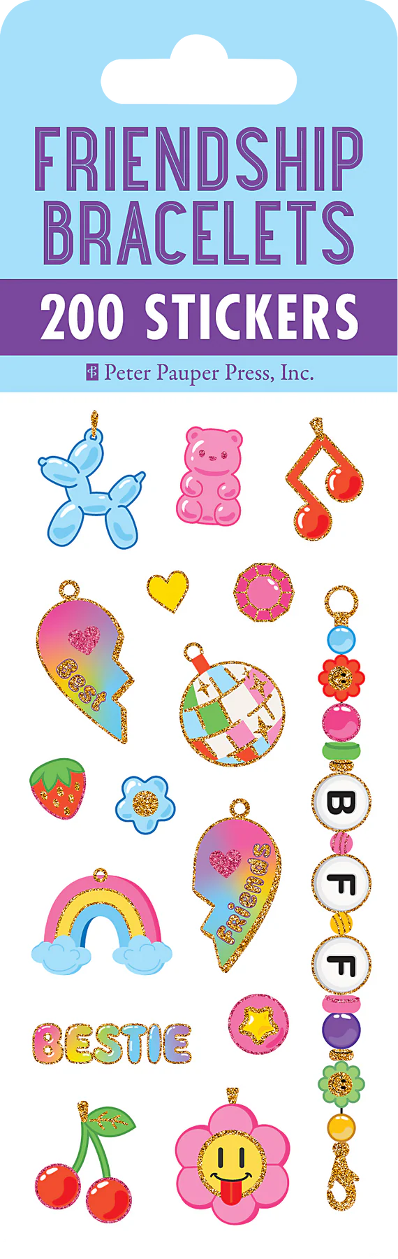 Friendship Bracelets Sticker Set