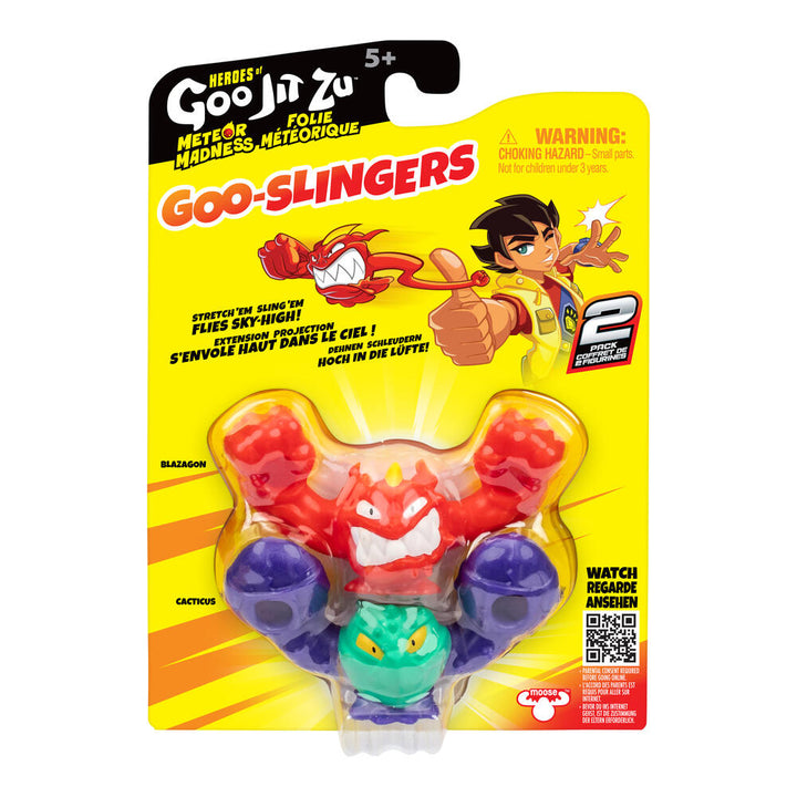 Heroes Of Goo Jit Zu Meteor Madness Goo Slingers 2 Pack