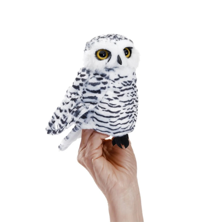 Folkmanis Small Snowy Owl Hand Puppet