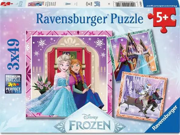 Ravensburger Disney Frozen 3 x 49pc Jigsaw Puzzle