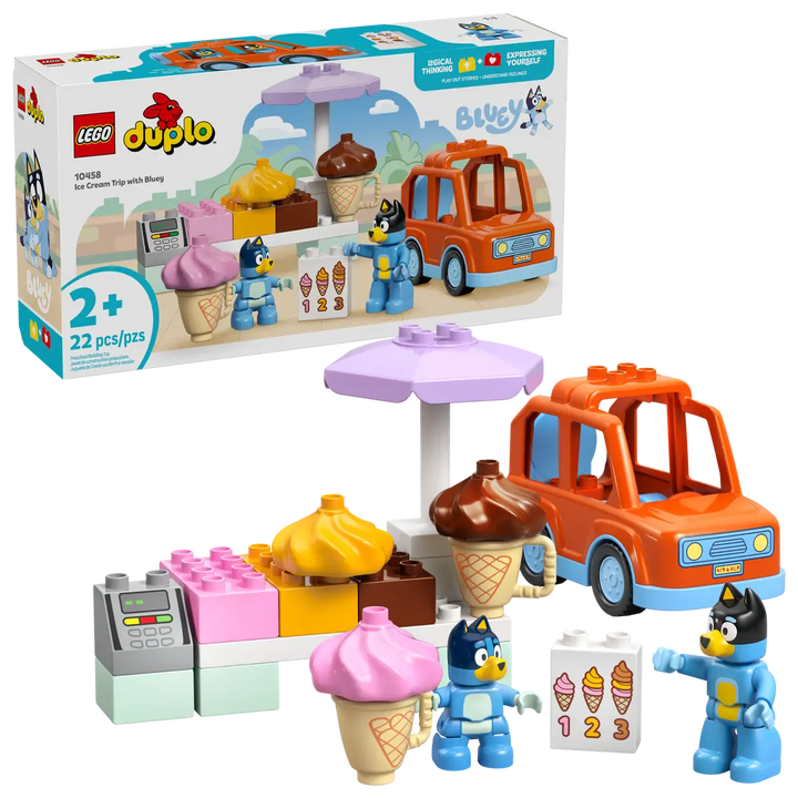 Lego® Duplo® Ice Cream Trip with Bluey