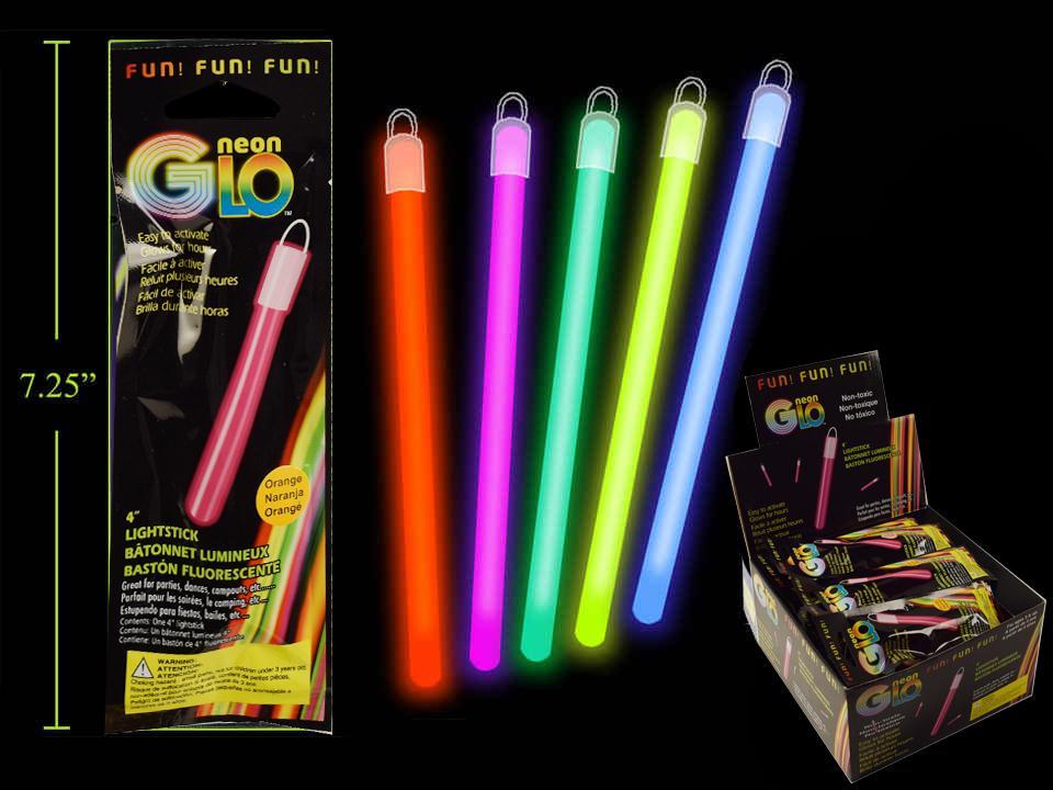 Neon Glo 4" Light Stick