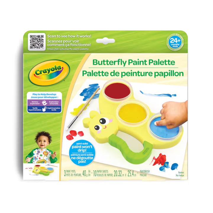 Crayola® Butterfly Fingerpaint Palette