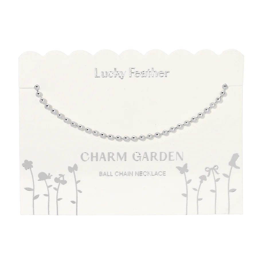Charm Garden - Silver Necklace Chain