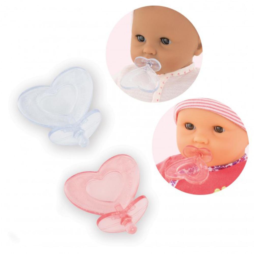 Corolle Set of Two Pacifiers for 12" Baby Doll
