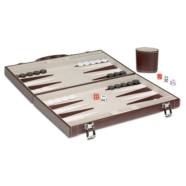 Multicolour Faux Leather Backgammon