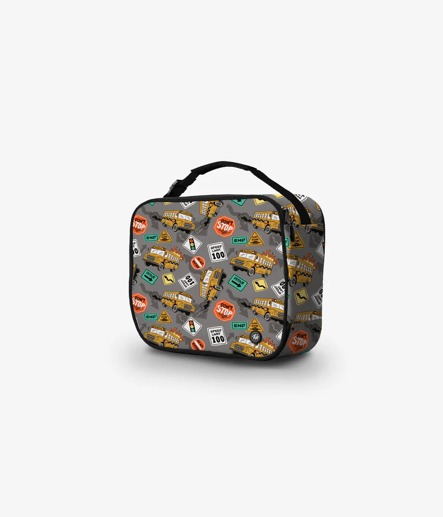 Headster Kids Bus-Ted Classic Lunch Box - Grey Mix