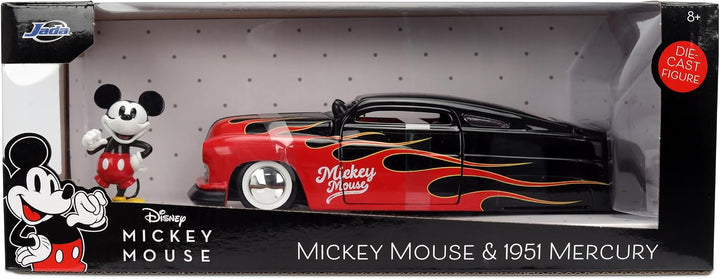 1:24 HWR Disney 1951 Mercury Coupe with Mickey Figure