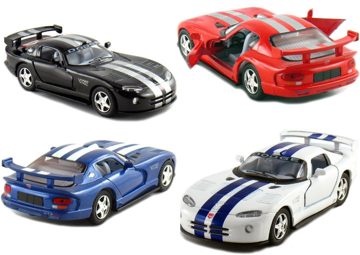 Kinsmart 5" Dodge Viper GTS-R Die Cast Pull Back Vehicle
