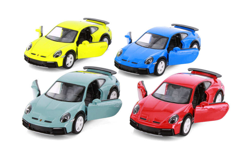 Kinsmart 5" Porsche 911 Rallye Die Cast Pull Back Vehicle