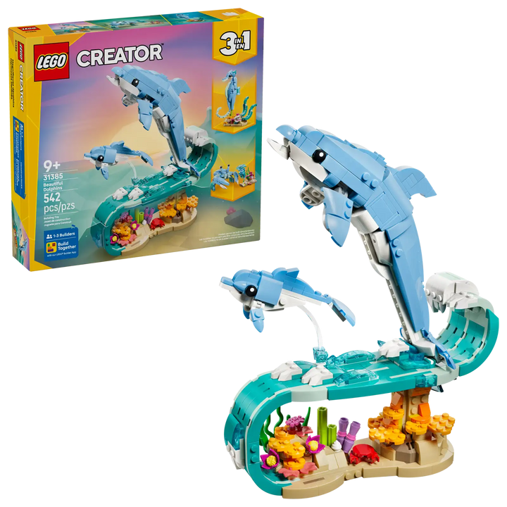 LEGO® Creator 3 in 1 Sea Animals: Beautiful Dolphins