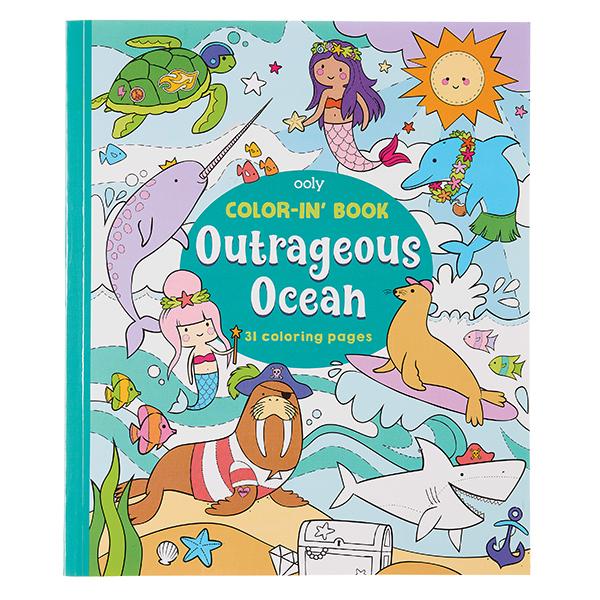 Color-in' Book: Outrageous Ocean
