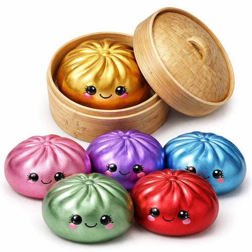 Metallic Mystery Squishy Dumpling - LIMIT OF SIX PER CUSTOMER