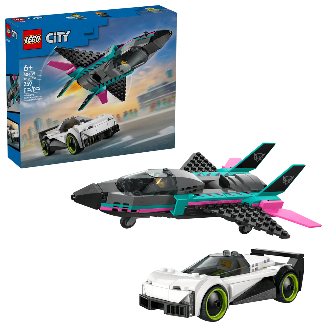 LEGO® City Jet vs. Car