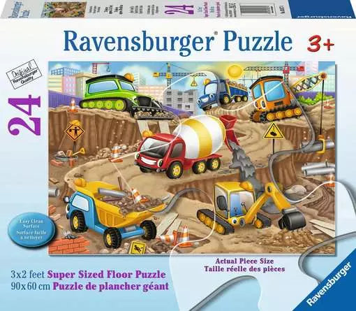 Ravensburger Construction Fun Floor Puzzle 24pc