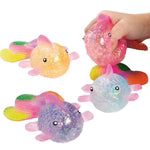 Glittery Sugar Rainbow Squish Fish