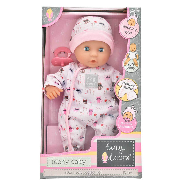 Tiny Tears Teeny Baby Doll 12"