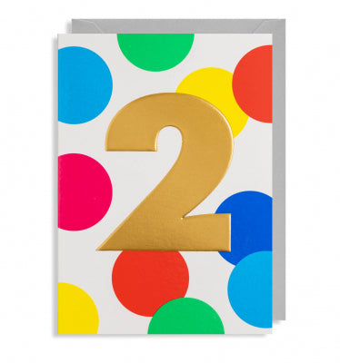 Age 2 Birthday Card