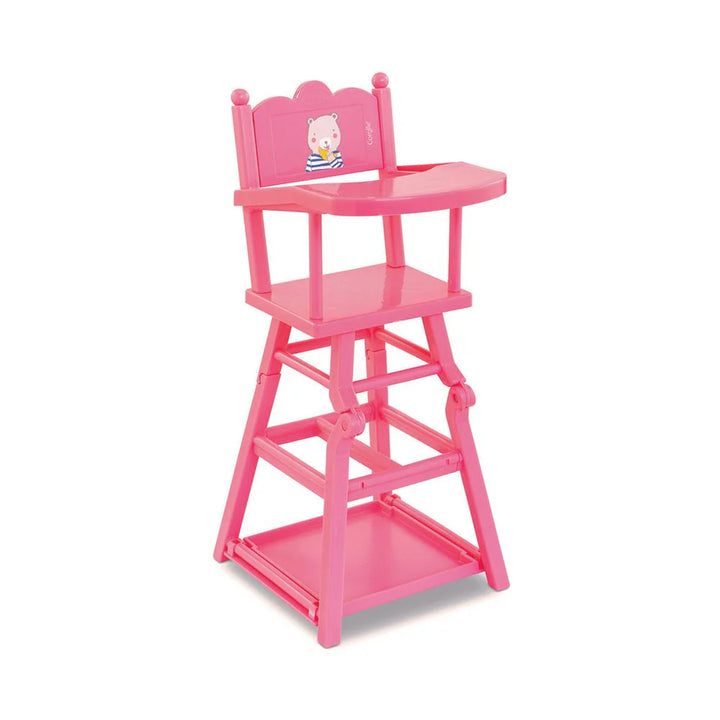 Corolle 2-in-1 Pink High Chair for 14" & 17" Doll