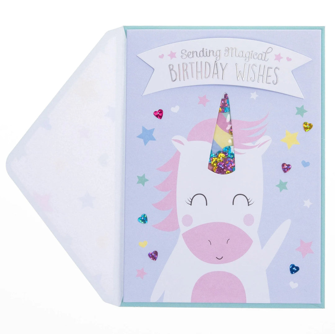 Unicorn Birthday Card