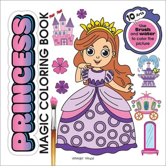 Princess Magic Colouring Book
