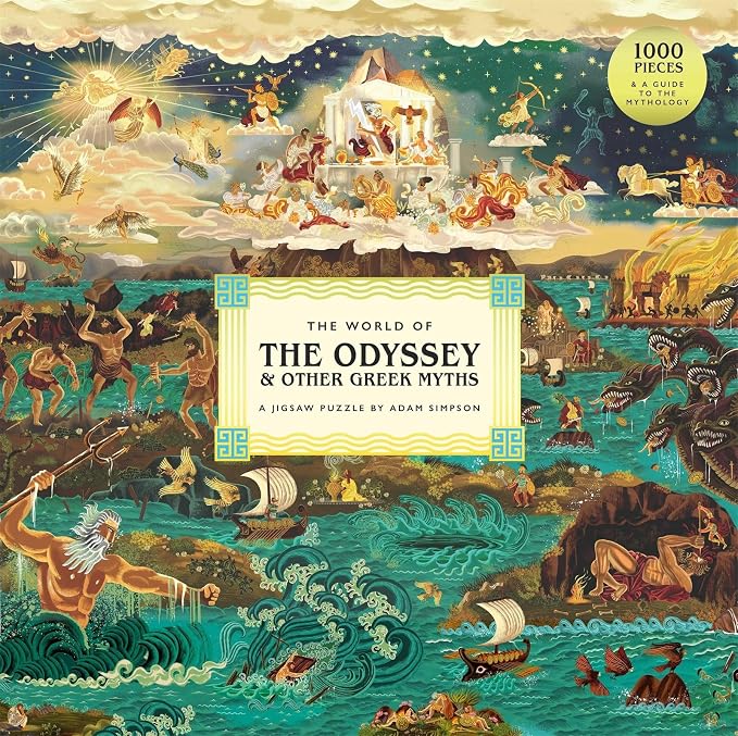 The World of the Odyssey &amp; Other Greek Myths: A 1000pc Jigsaw Puzzle