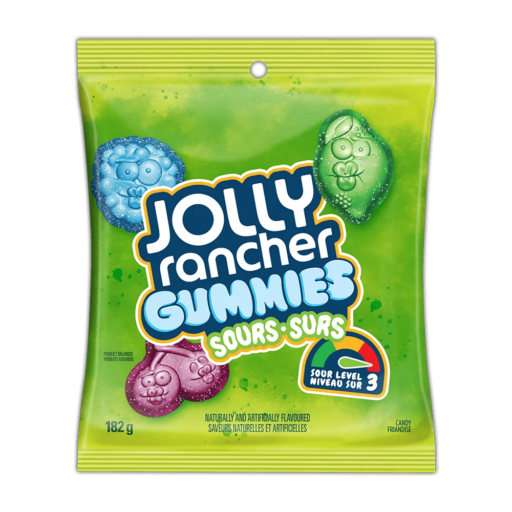 Jolly Rancher Gummies Sours 182g