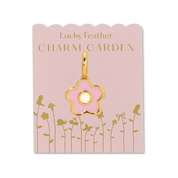 Charm Garden - Flower Charm - Gold