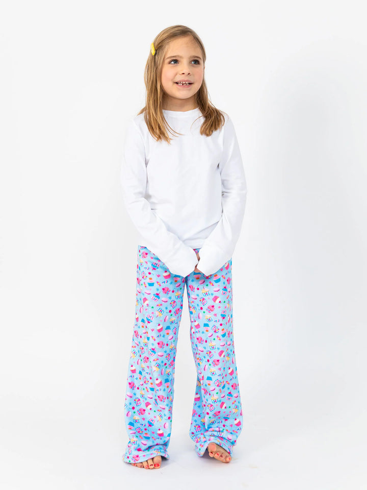 Preppy Goose Birthday Cupcakes Loungewear Pant