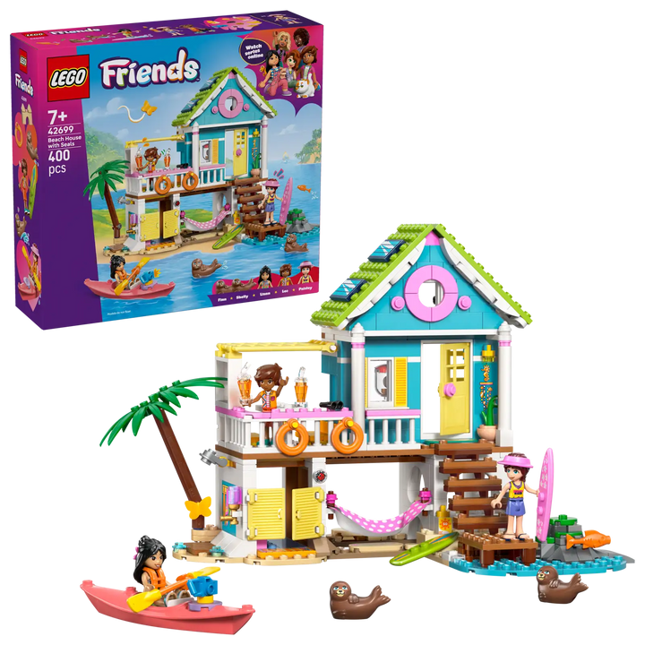 Lego® Friends Beach House with Seals