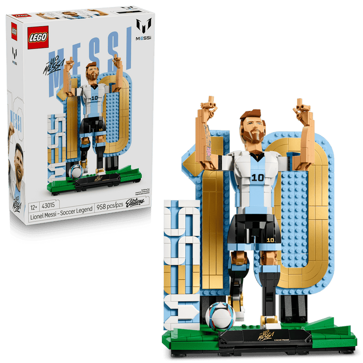 LEGO® Editions Lionel Messi – Soccer Legend