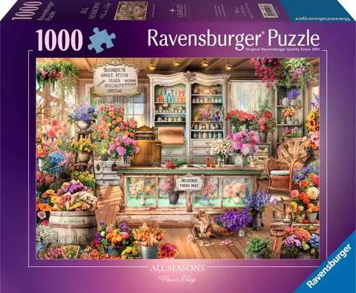 Ravensburger All Seasons Flower Shop - 1000 Pc Puzzle