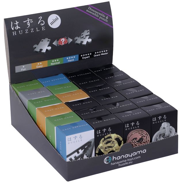Hanayama Mini Huzzle Puzzles